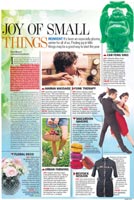 Expressions India - Media - Joy of small things-Hindustan Times -January 12 Page 11: Click to Enlarge