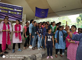 Glimpses of World Mental Health Day Celebration : Click to Enlarge