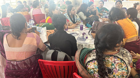 Expressions India: CBSE Capacity Building Program for School Counselors and Wellness Teachers at Lakshmipat Singhania Academy, Kolkatta - Click to Enlarge