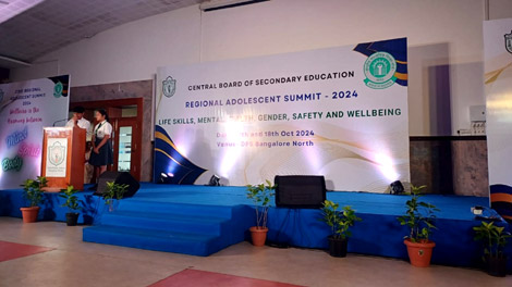 Expressions India: CBSE Regional Adolescent Summit 2024 on 17 and 18 October 2024 at DPS Bangalore North, India - Click to Enlarge