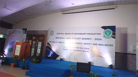 Expressions India: CBSE Regional Adolescent Summit 2024 on 17 and 18 October 2024 at DPS Bangalore North, India - Click to Enlarge