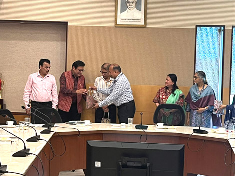 Expressions India: Exemplar Visit to Center of Excellence for Mental Health and Wellbeing under Integrated Approach to promoting Positive Mental Health, Resilience and Wellbeing in HEIs - Malaviya National Institute of Technology, Jaipur - Click to Enlarge