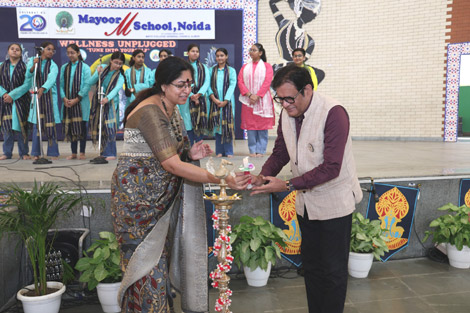 Expressions India: CBSE in collaboration with National Science Centre, Delhi organises the Launch and one Day Capacity Building Program - Wellness Unplugged Event at Mayoor School, Noida on October 22, 2024 - Click to Enlarge