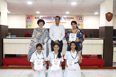 Expressions India: MANASVITA: The Inter-School Wellness Quiz 2025 (National Capital Region of Delhi): Bal Bhavan Public School, Mayur Vihar, Delhi - Click to Enlarge