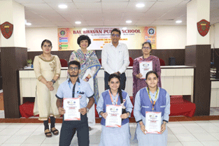 Expressions India: MANASVITA: The Inter-School Wellness Quiz 2025 (National Capital Region of Delhi): Bal Bhavan Public School, Mayur Vihar, Delhi - Click to Enlarge