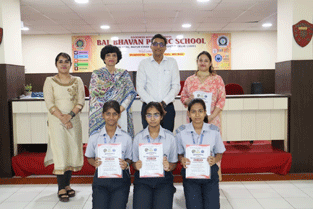 Expressions India: MANASVITA: The Inter-School Wellness Quiz 2025 (National Capital Region of Delhi): Bal Bhavan Public School, Mayur Vihar, Delhi - Click to Enlarge