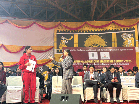 Expressions India: International Adolescent Leadership Summit - 2025 on Life Skills, Resilience Positive Mental Health and Wellbeing - 17th and 19th December 2025, National Bal Bhavan, New Delhi