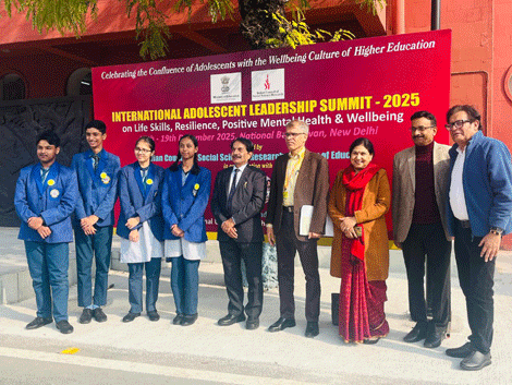 Expressions India: International Adolescent Leadership Summit - 2025 on Life Skills, Resilience Positive Mental Health and Wellbeing - 17th and 19th December 2025, National Bal Bhavan, New Delhi