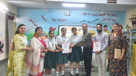 Expressions India: MANASVITA: The Inter-School Wellness Quiz 2025 (National Capital Region of Delhi): Dev Samaj Modern School No 2, Sukhdev Vihar, Delhi - Click to Enlarge