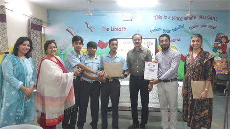 Expressions India: MANASVITA: The Inter-School Wellness Quiz 2025 (National Capital Region of Delhi): Dev Samaj Modern School No 2, Sukhdev Vihar, Delhi - Click to Enlarge