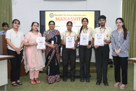 Expressions India: MANASVITA: The Inter-School Wellness Quiz 2025 (National Capital Region of Delhi): Gurukul the School, Ghaziabad - Click to Enlarge