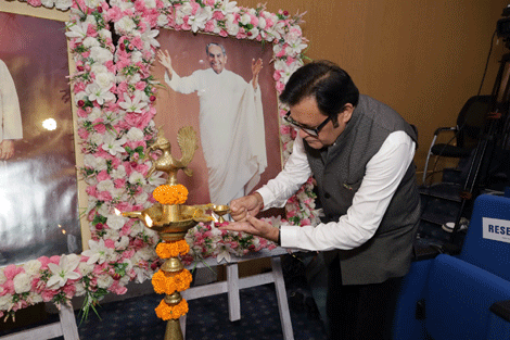 Expressions India: Conversation with Didi Krishna Kumariji, Head, Sadhu Vaswani Mission Worldwide on 19th September 2025 at Dr Ambedkar International Centre - Click to Enlarge