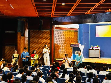 Expressions India: National MINDSMART Conclave-2025: The Life Skills and Wellbeing Leadership Course for School Adolescent Peer Educators / Ambassadors - Click to Enlarge