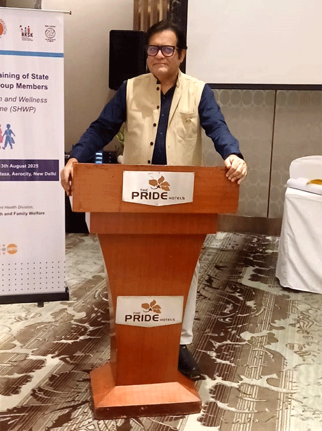 Expressions India: Refresher Training of State Resoyrce Group Members: School Health and Wellness Programme - Click to Enlarge