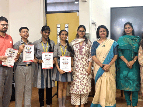 Expressions India: MANASVITA: The Inter-School Wellness Quiz 2025 (National Capital Region of Delhi): Tagore International School, East of Kailash, New Delhi - Click to Enlarge