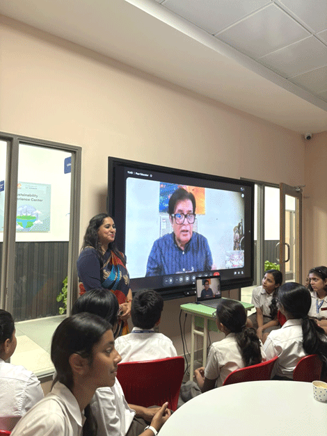 Expressions India: Adolescent Life Skills & Wellbeing Program at Mayoor School, Noida: Sessions conducted by Ms Geeta Mehrotra, Sr. Resource Faculty of Expressions India - Click to Enlarge