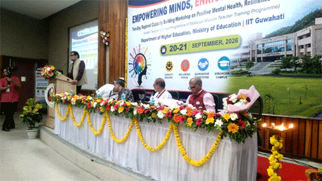 Expressions India: 2 Day Regional Capacity Building Workshop on Positive Mental Health, Resilience and Wellbeing, organized by Dept of Higher Education, Ministry of Education, IIT Guwahati - Click to Enlarge