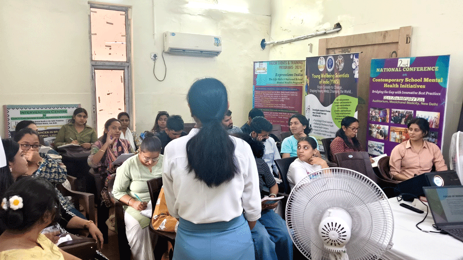 Expressions India: Workshop on Emotion focused Therapy at Auditorium, Moolchand Medcity, New Delhi - Click to Enlarge