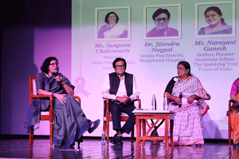 Expressions India: World Mental Health Day Celebration at DPS Faridabad - Click to Enlarge