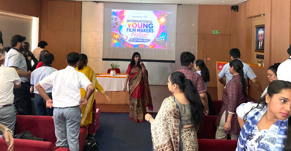 Expressions India: Award Ceremony of the International Young Film Makers Festival 2025-26, scheduled on 23rd April 2026 at Auditorium, Moolchand Medcity, New Delhi - Click to Enlarge