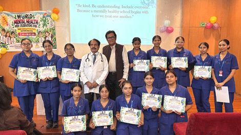Expressions India: Master Class on Elocution on Vision for Mental Health Promotion in Schools (as a part of the World Mental Health Week Celebrations 2026) - Click to Enlarge