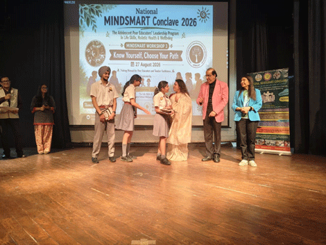 Expressions India: Final Workshop and Valedictory Ceremony of the National Mindsmart Conclave 2026 at National Bal Bhavan, New Delhi - Click to Enlarge