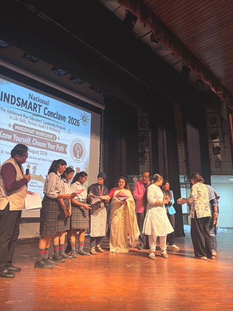 Expressions India: Final Workshop and Valedictory Ceremony of the National Mindsmart Conclave 2026 at National Bal Bhavan, New Delhi - Click to Enlarge