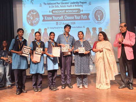 Expressions India: Final Workshop and Valedictory Ceremony of the National Mindsmart Conclave 2026 at National Bal Bhavan, New Delhi - Click to Enlarge