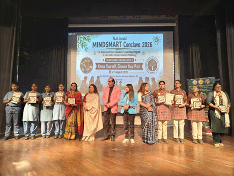 Expressions India: Final Workshop and Valedictory Ceremony of the National Mindsmart Conclave 2026 at National Bal Bhavan, New Delhi - Click to Enlarge