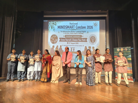 Expressions India: Final Workshop and Valedictory Ceremony of the National Mindsmart Conclave 2026 at National Bal Bhavan, New Delhi - Click to Enlarge