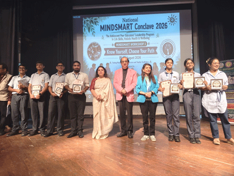 Expressions India: Final Workshop and Valedictory Ceremony of the National Mindsmart Conclave 2026 at National Bal Bhavan, New Delhi - Click to Enlarge