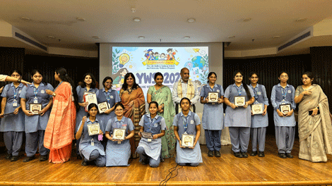 Expressions India: Youth Wellbeing Scientists of India (YWSI), India International Center, New Delhi - Click to Enlarge