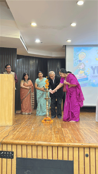 Expressions India: Youth Wellbeing Scientists of India (YWSI), India International Center, New Delhi - Click to Enlarge