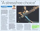 Expressions India - Media - A stressfree choice-HT Education Ranchi Page 4: Click to Enlarge